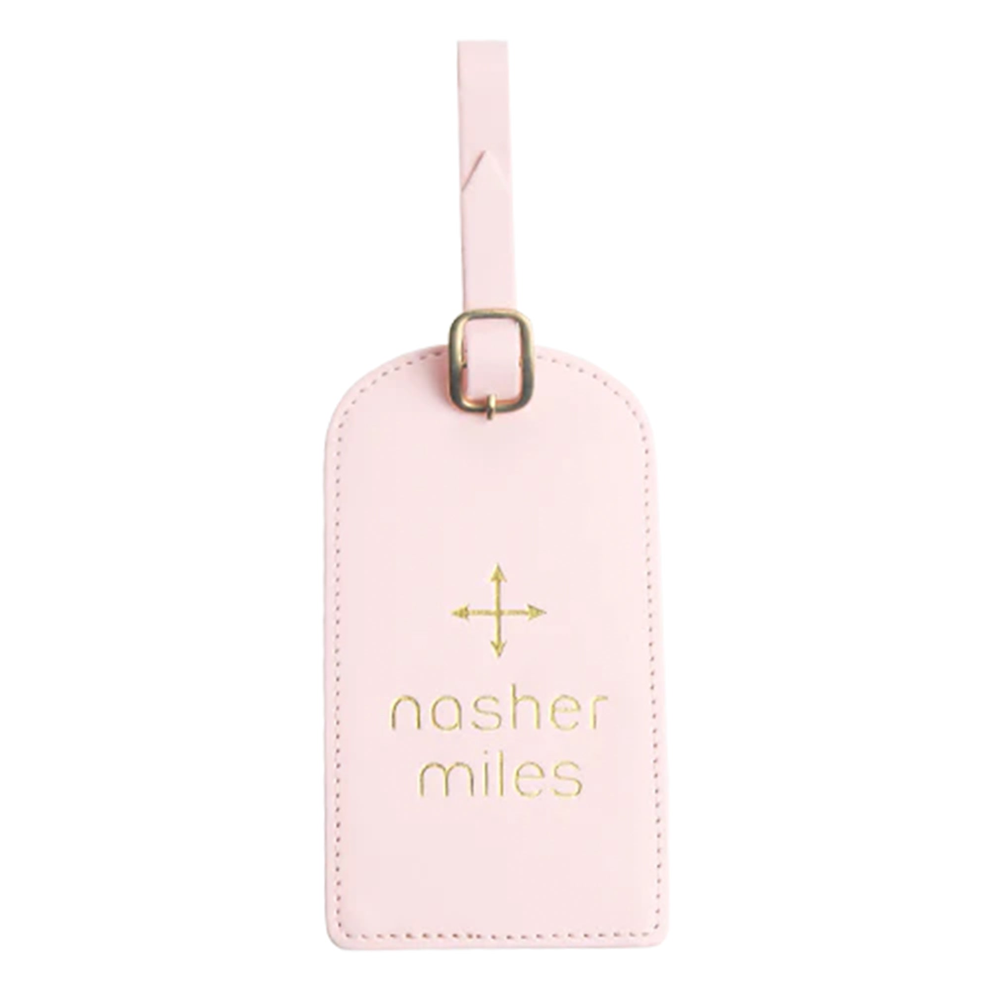 Personalized Luggage Tag Baby Pink