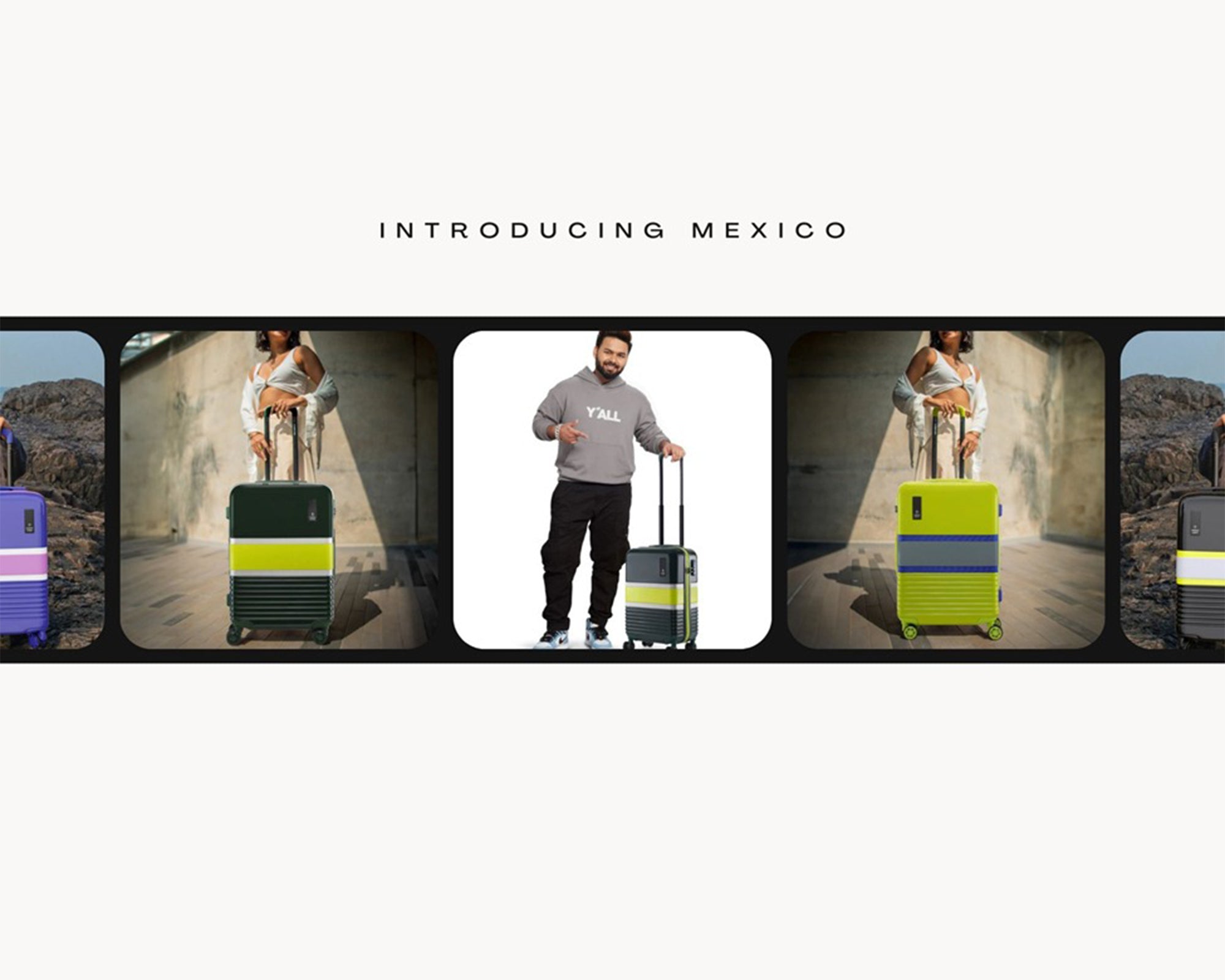 Unveiling Nasher Miles' Latest Wanderlust Companion: The Mexico Luggage Collection