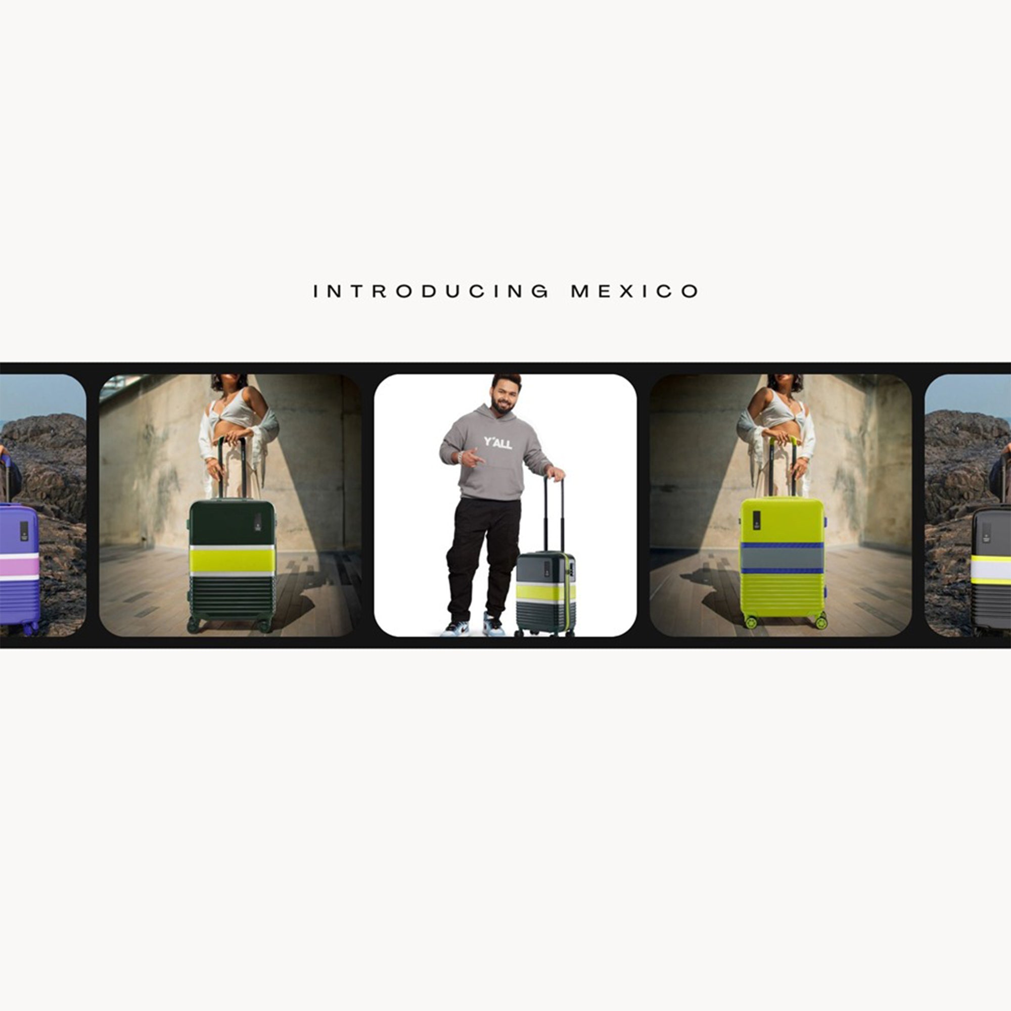 Unveiling Nasher Miles' Latest Wanderlust Companion: The Mexico Luggage Collection