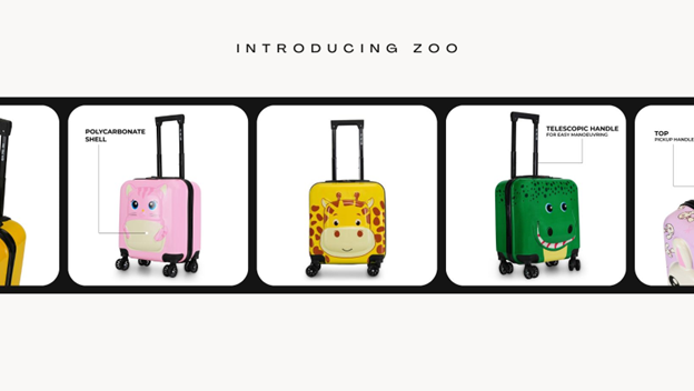 Discover the Whimsical World of Nasher Miles Zoo: Small Cabin Bags for Kids