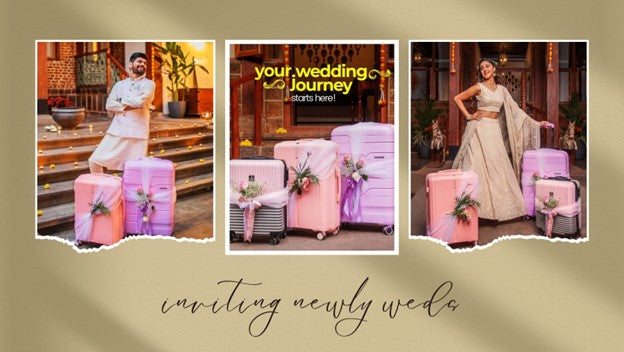 Inviting Bride-to-be’s for Trousseau-Ready Suitcase Sets