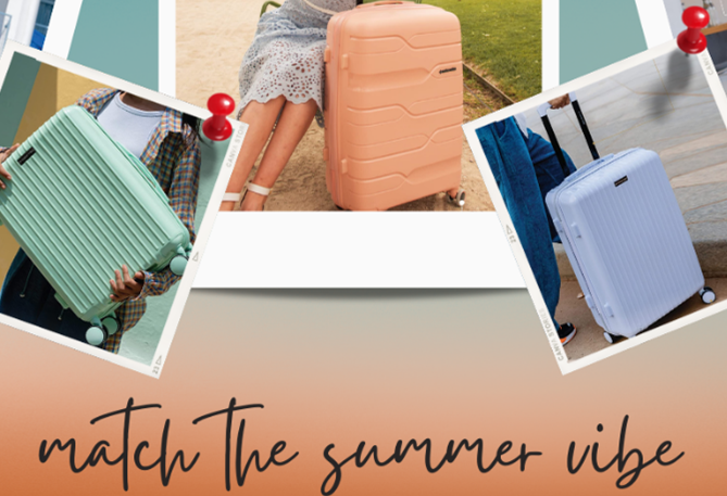 Bespoke Suitcase Sets that Match the "Summer Vibe"