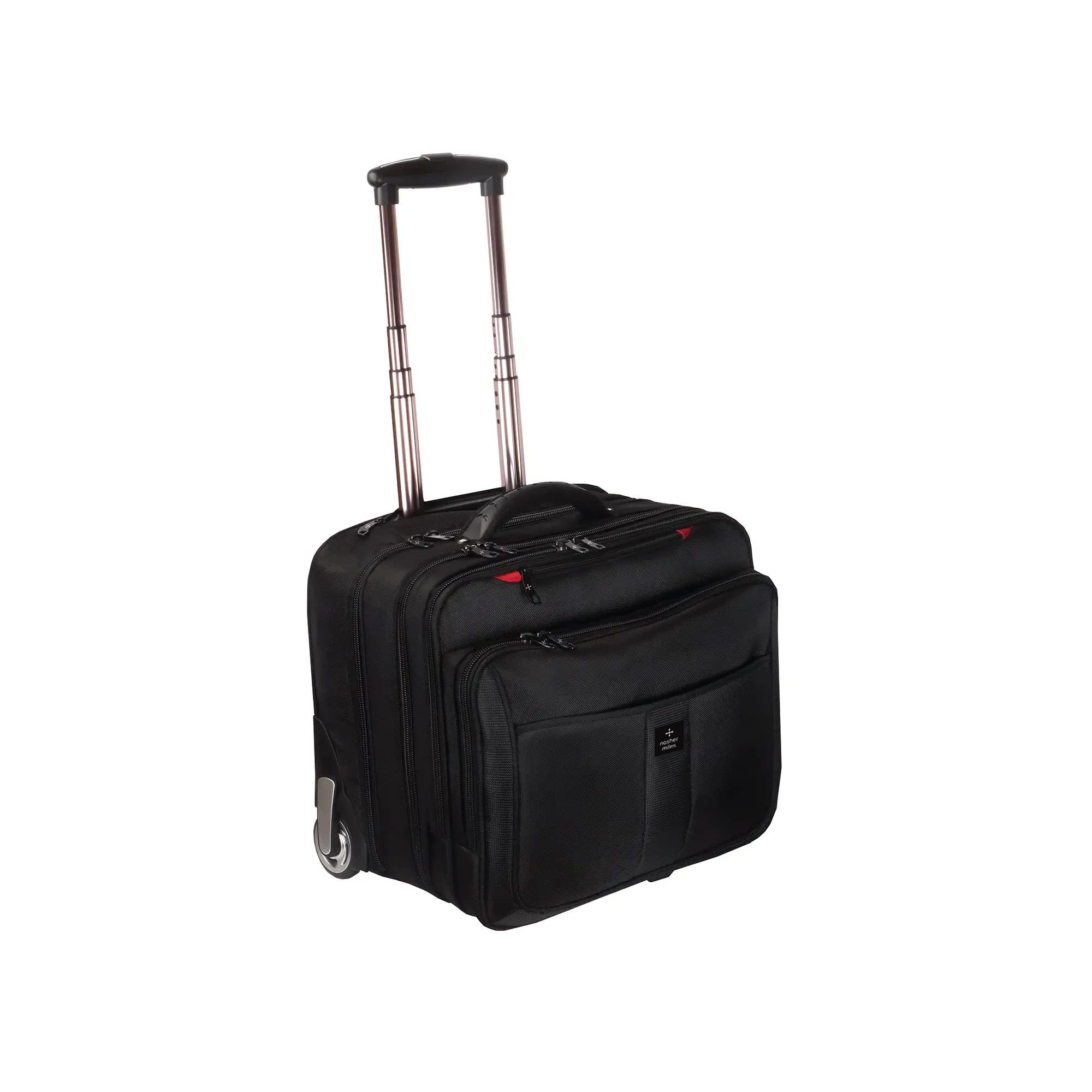 Corrosion Resistance Durable Finish Reliable Service Life Leather Laptop  Trolley Bag at Best Price in Pune | Chandok Bag House