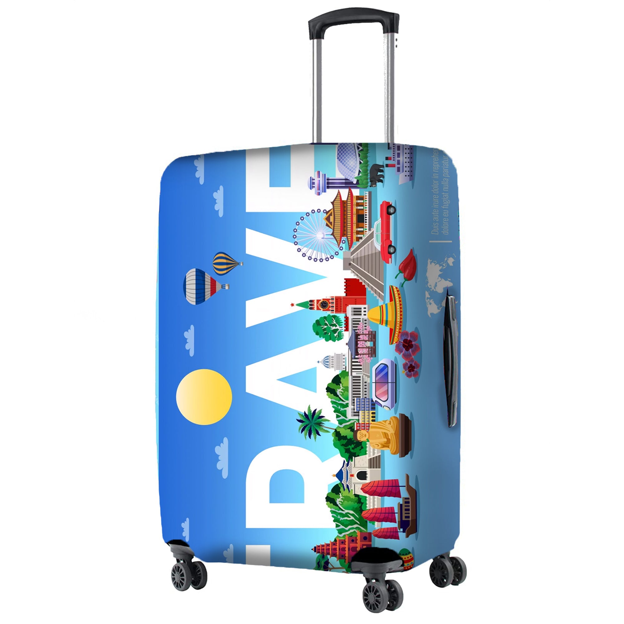 Buy Suitcase Covers, Neck Pillows & other accessories - Nasher Miles