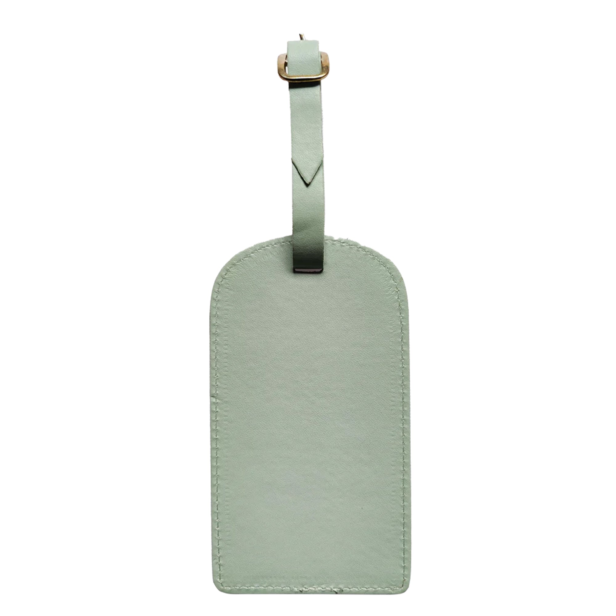 Personalized Luggage Tag Light Green