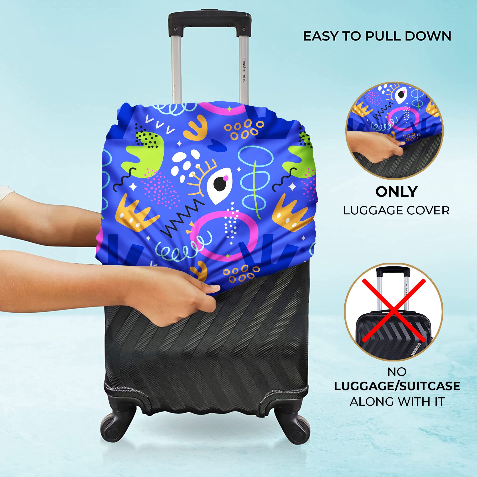 Trolley bag cheap cover online