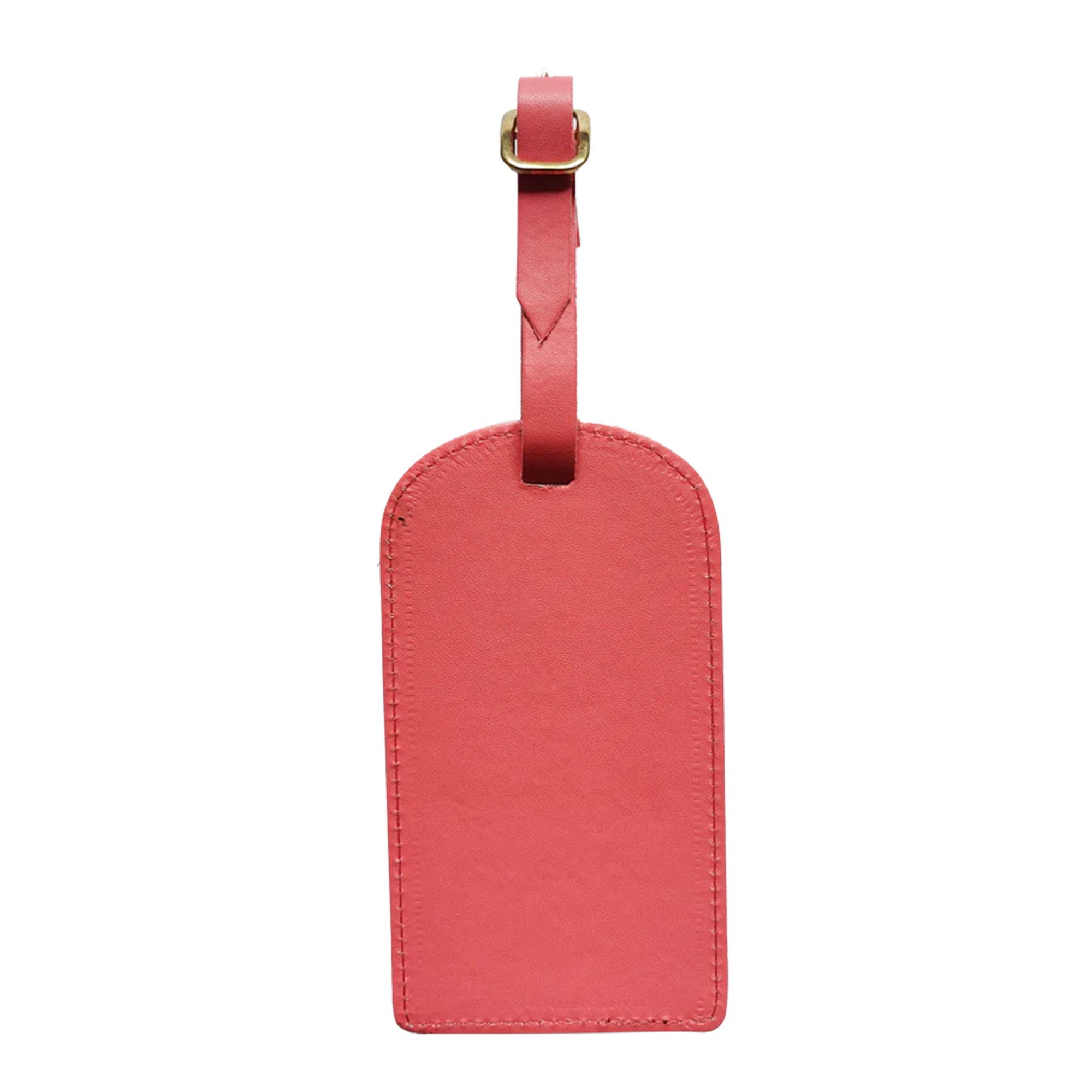 Personalized Luggage Tag Bright Pink