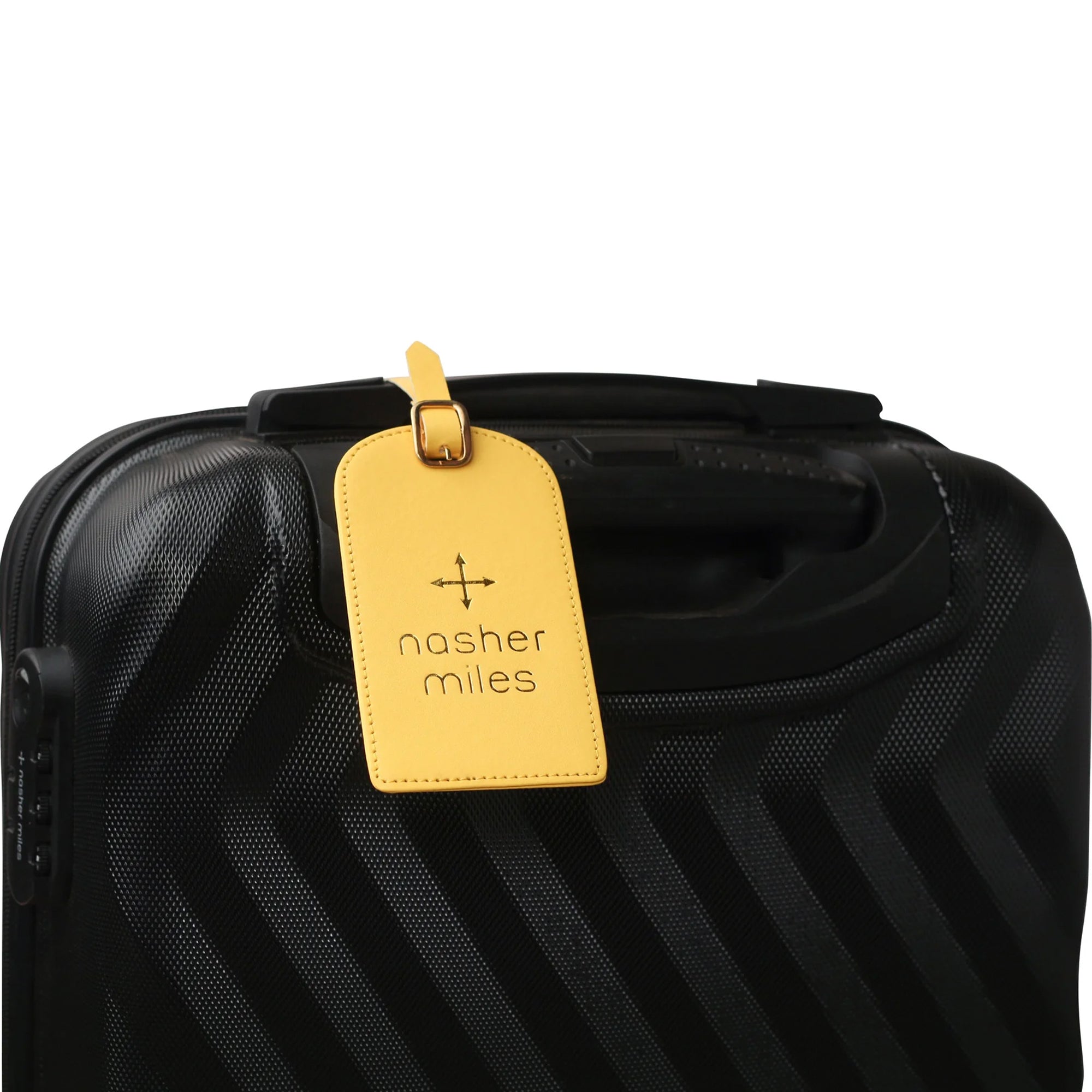 Personalized Luggage Tag Yellow