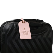 Personalized Luggage Tag Baby Pink