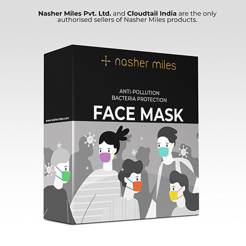 Geometric and Floral Design Face Mask