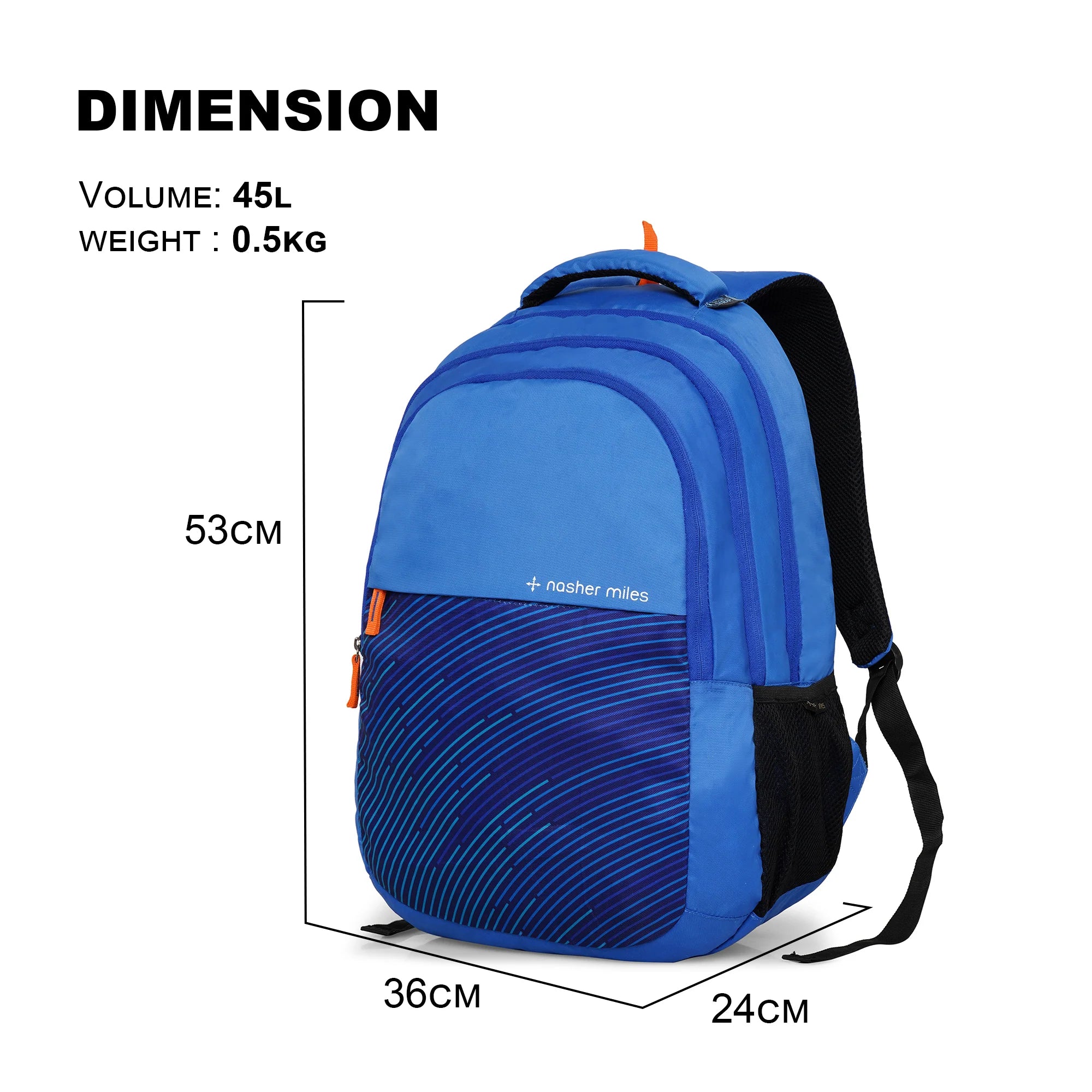 Safari signature blue online backpack - Main Image